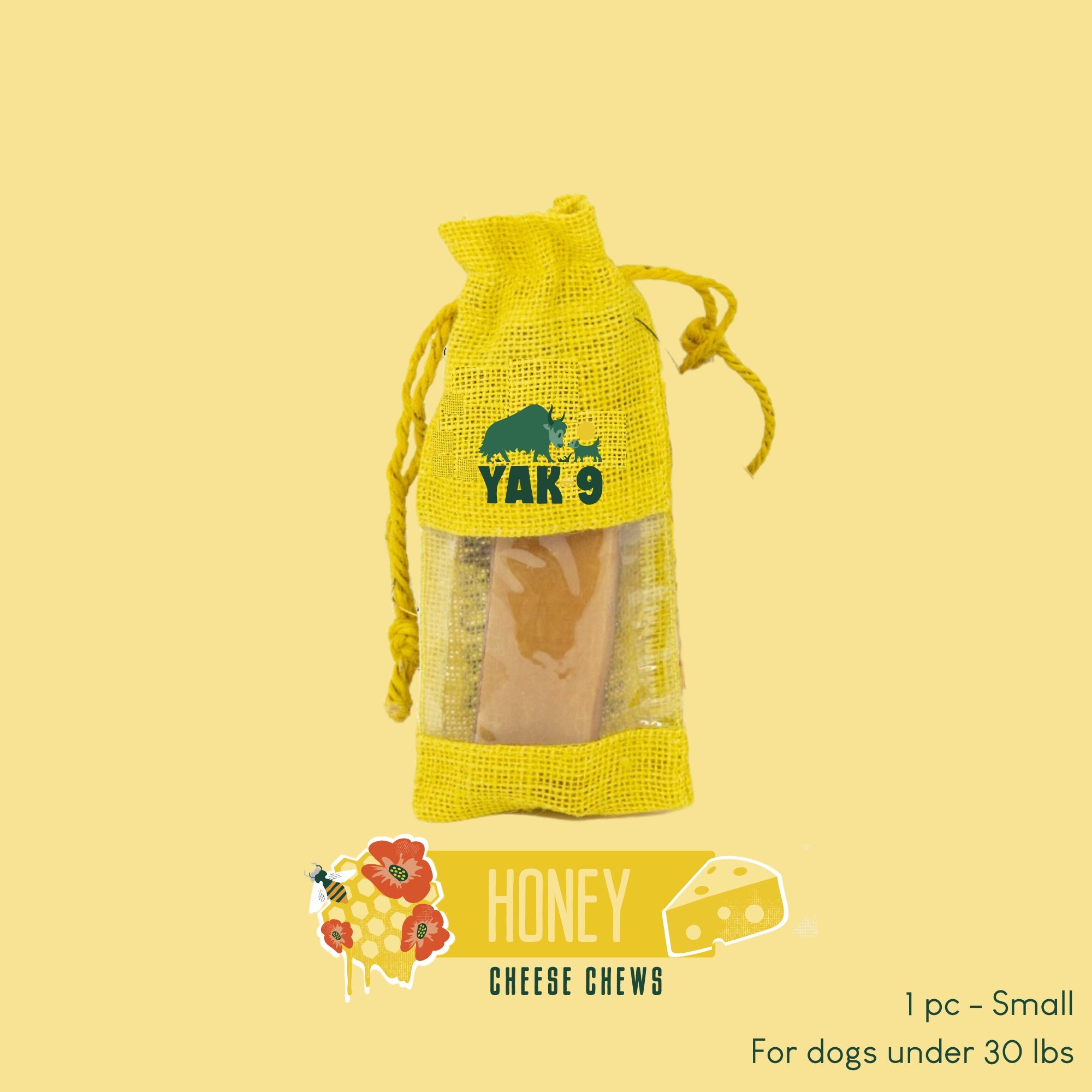 Honey Cheese Chews for Dogs