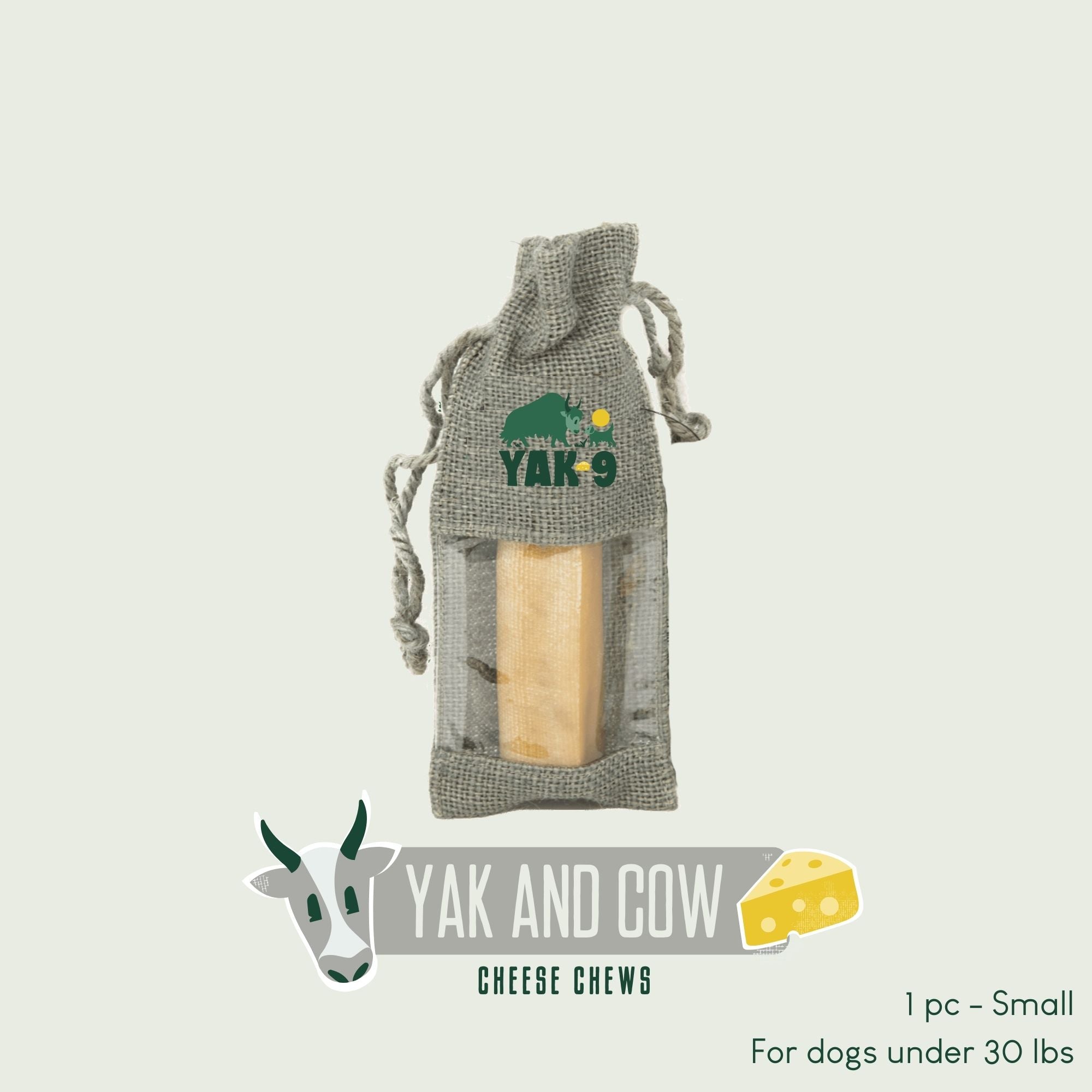 Yak and Cow Cheese Chews for Dogs