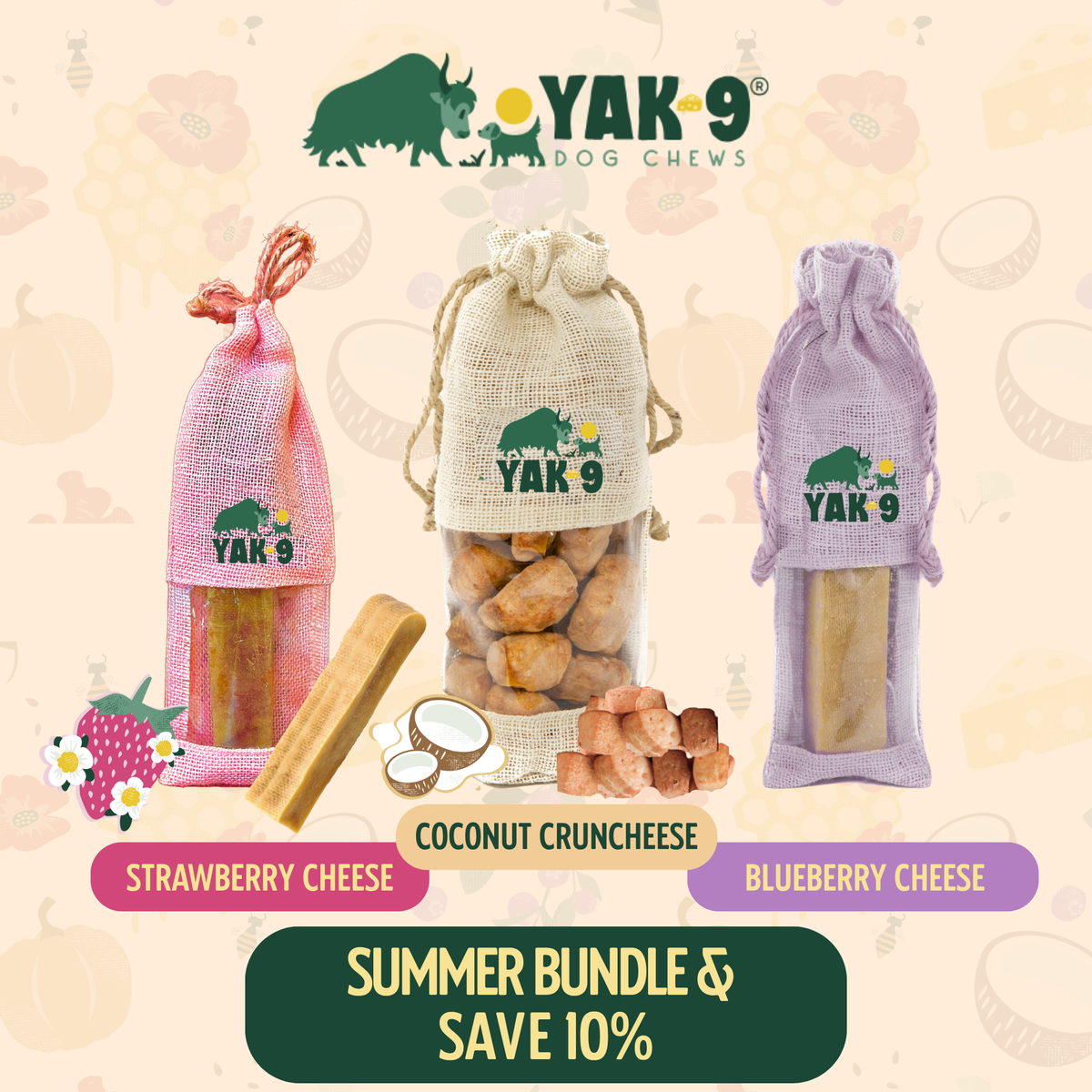Yak9 Summer Bundle | Yak9 Chews
