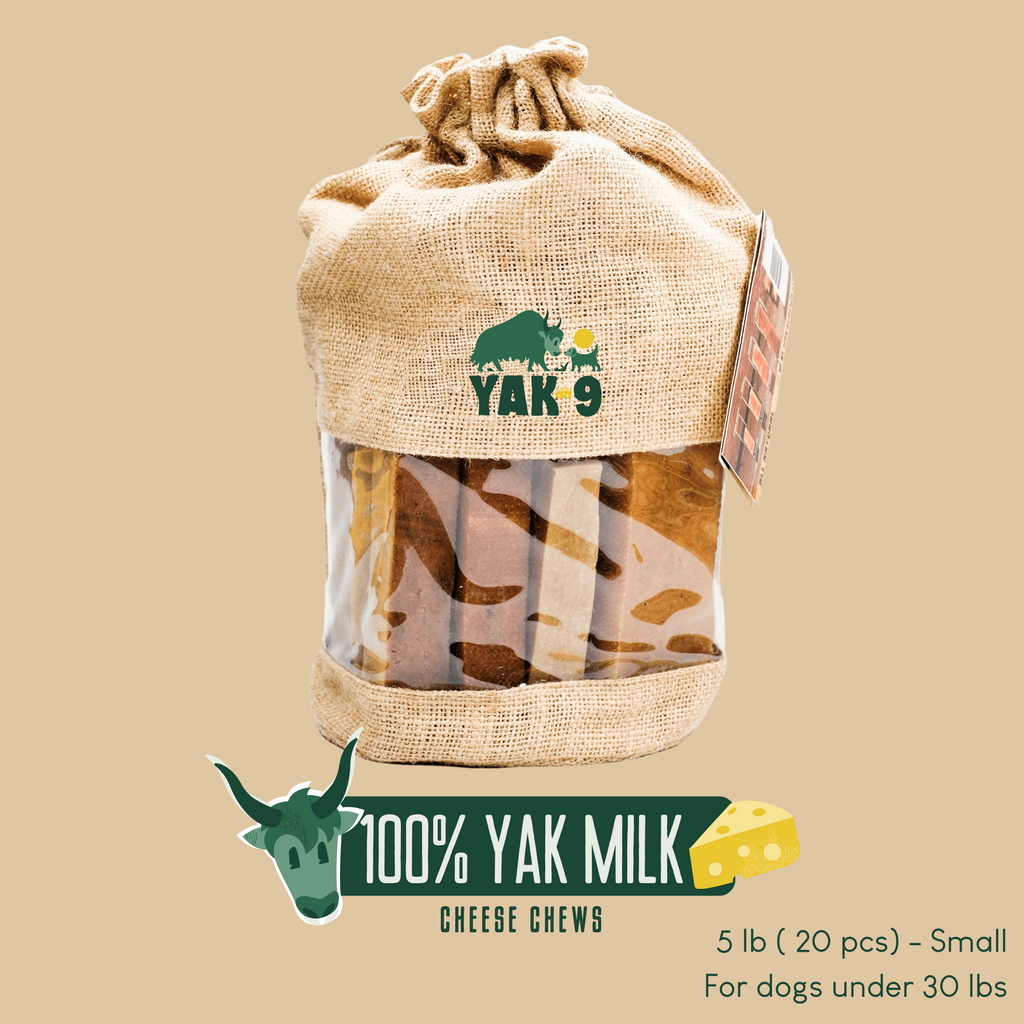 Yak9 100% Yak Milk Chews for Dogs - Yak9 Chews