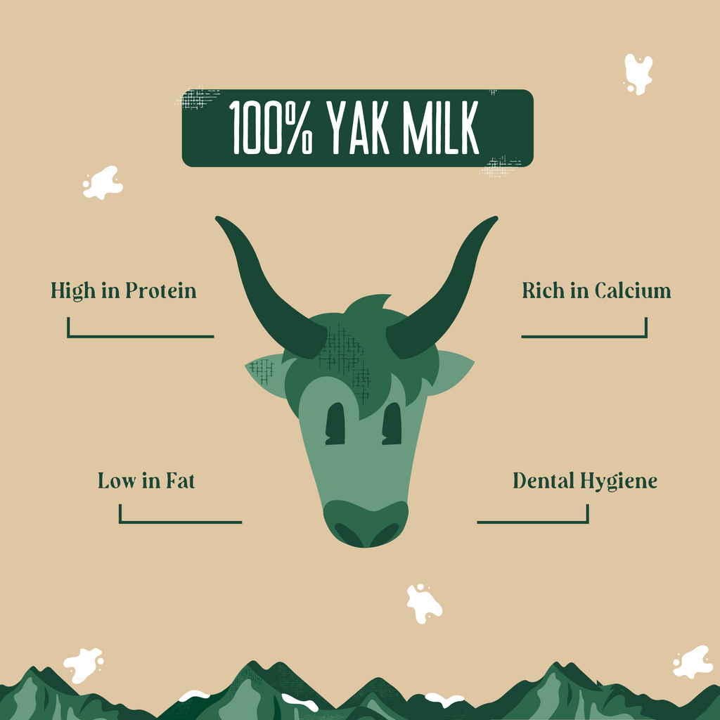 Yak9 100% Yak Milk Chews for Dogs - Yak9 Chews