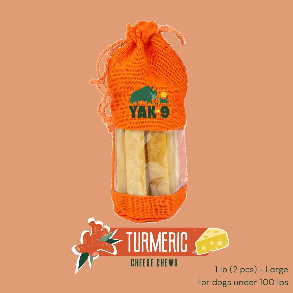 Yak9 Turmeric Milk Chews for Dogs - Yak9 Chews