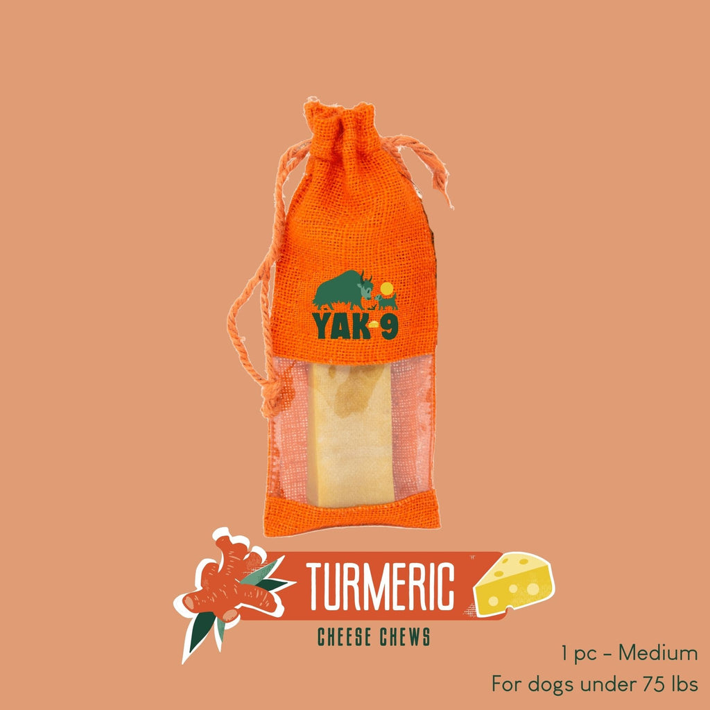 Yak9 Turmeric Milk Chews for Dogs - Yak9 Chews