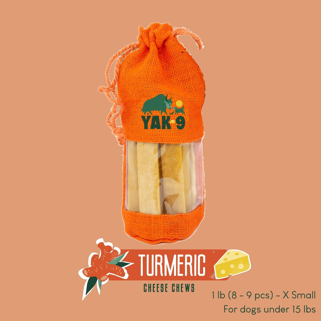 Yak9 Turmeric Milk Chews for Dogs - Yak9 Chews