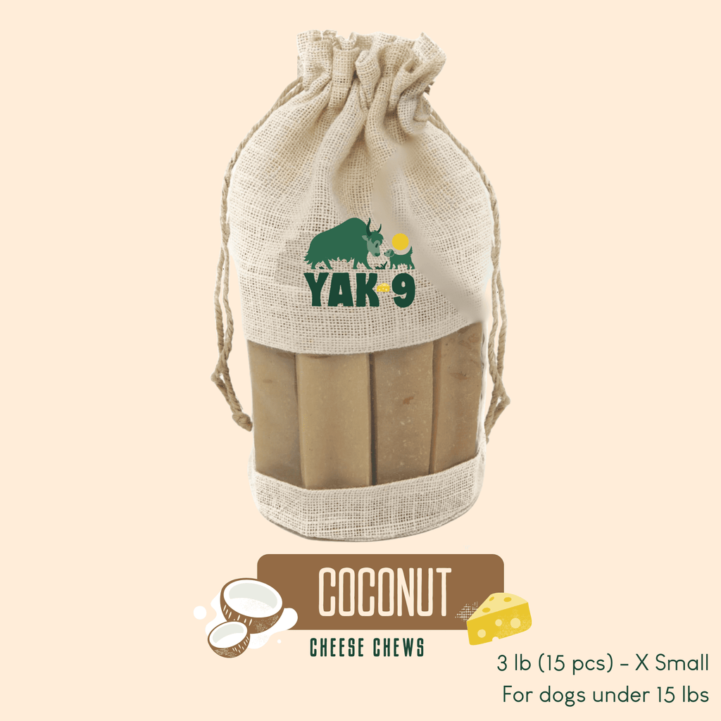 Yak9 Coconut Yak Milk Chews for Dogs - Yak9 Chews