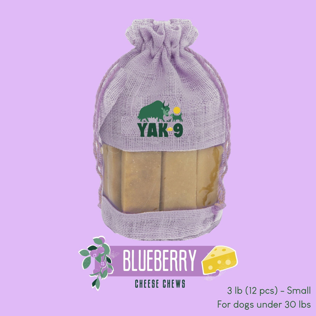 Yak9 Blueberry Yak Chews for Dogs - Yak9 Chews