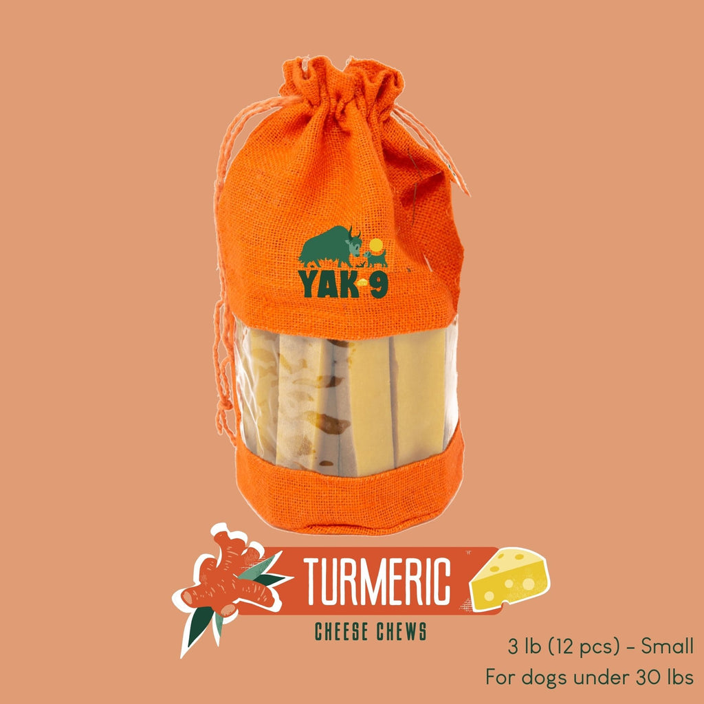 Yak9 Turmeric Milk Chews for Dogs - Yak9 Chews