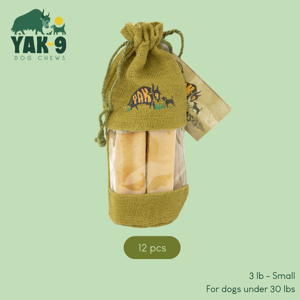 Yak9 Flaxseed Yak Chews for Dogs - Yak9 Chews