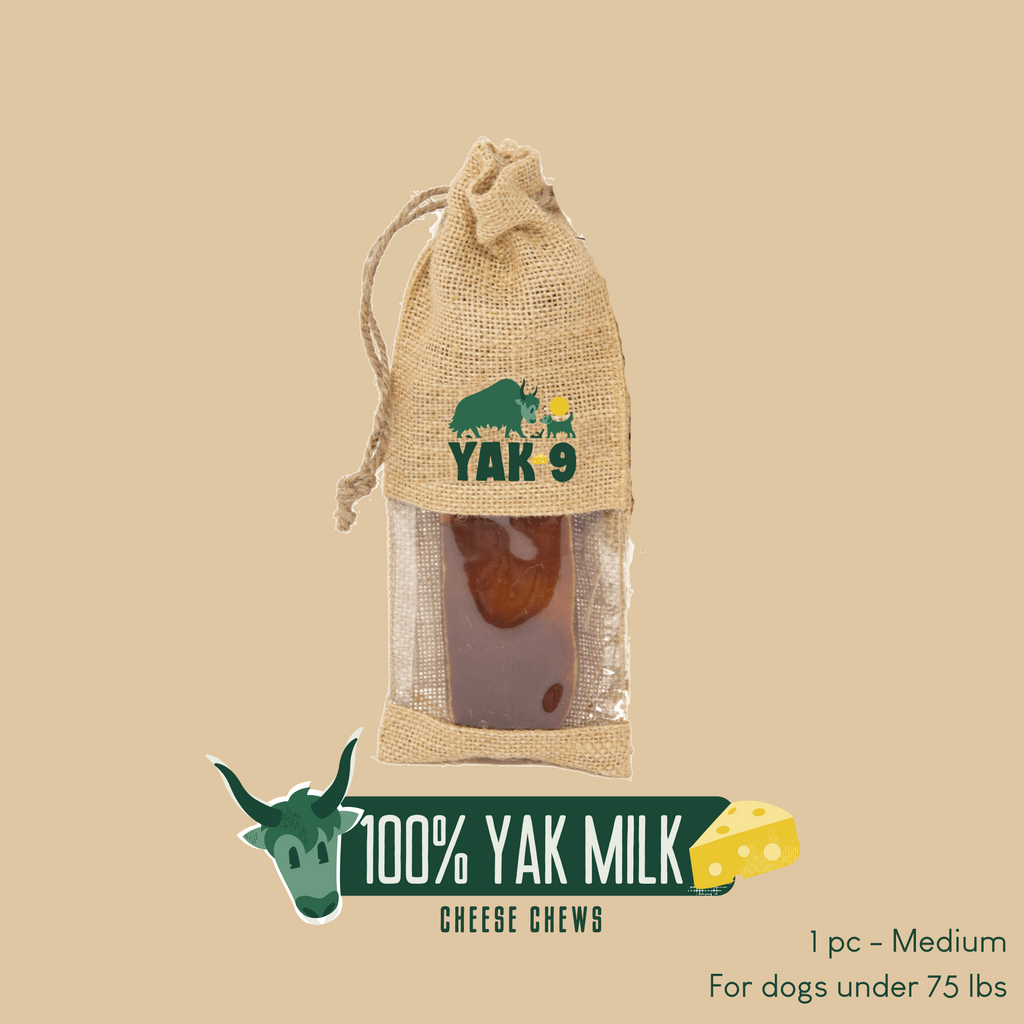 Yak9 100% Yak Milk Chews for Dogs - Yak9 Chews