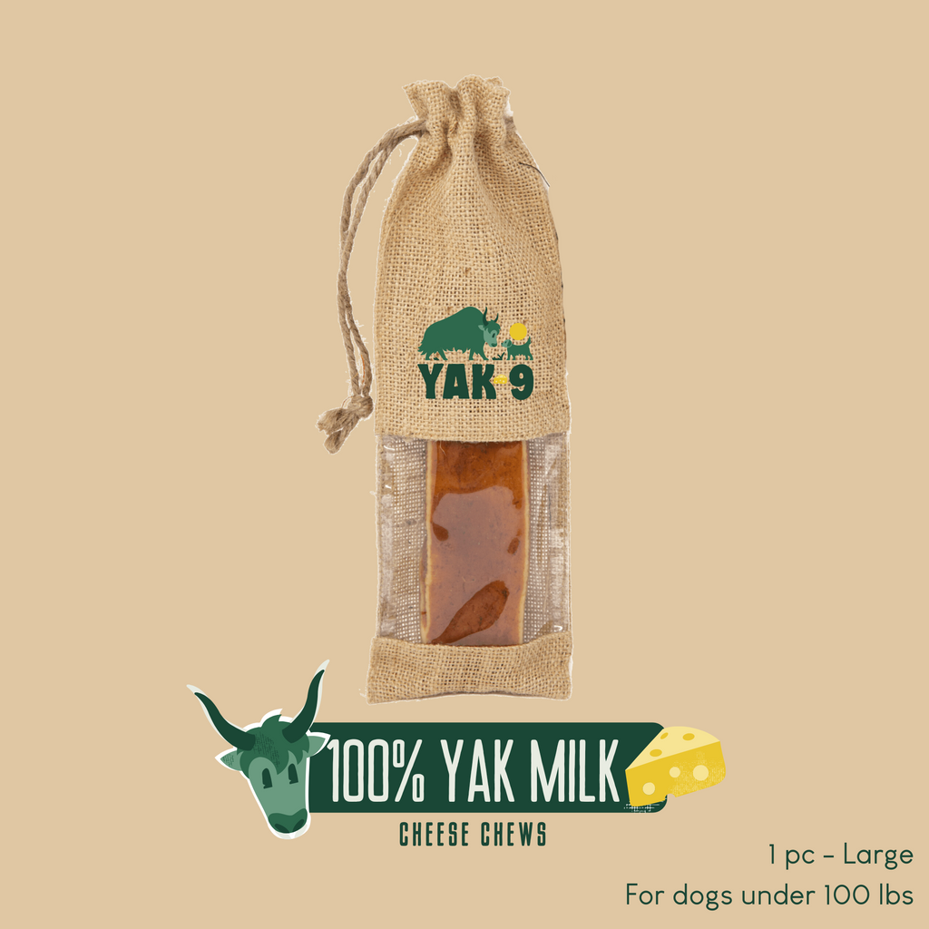 Yak9 100% Yak Milk Chews for Dogs - Yak9 Chews