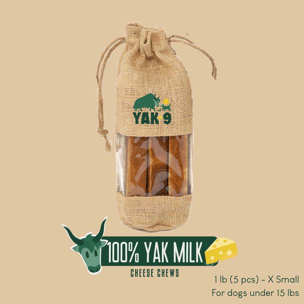 Yak9 100% Yak Milk Chews for Dogs - Yak9 Chews