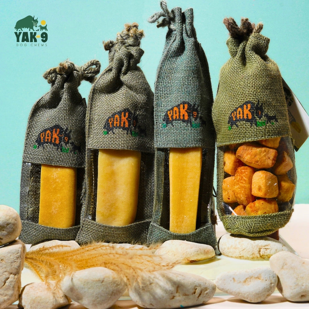 Yak and Cow Milk Chews for Dogs | Yak9 Chews