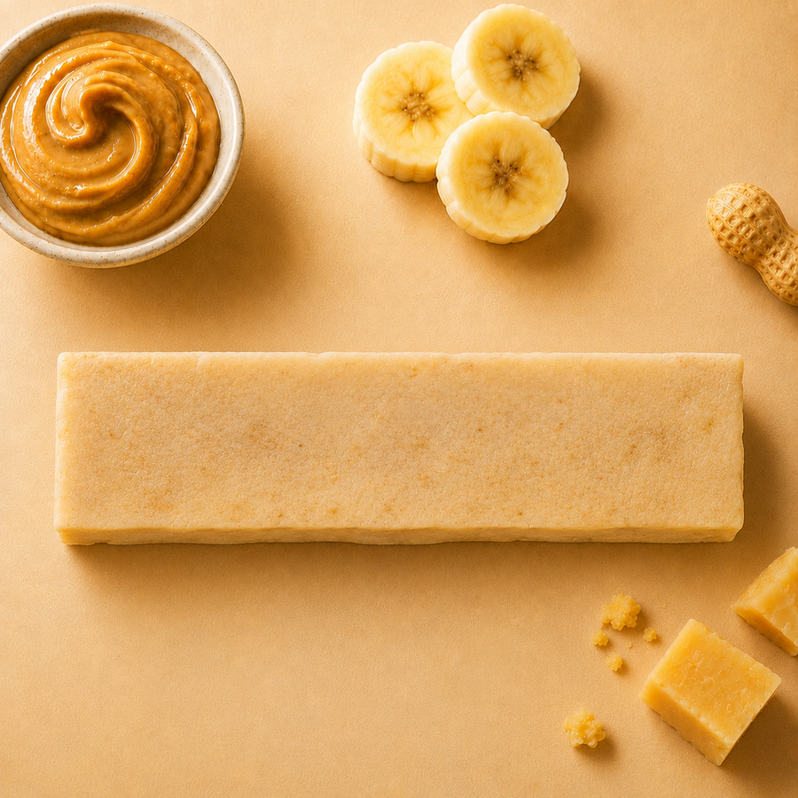 Peanut Butter Banana Chews for Dogs